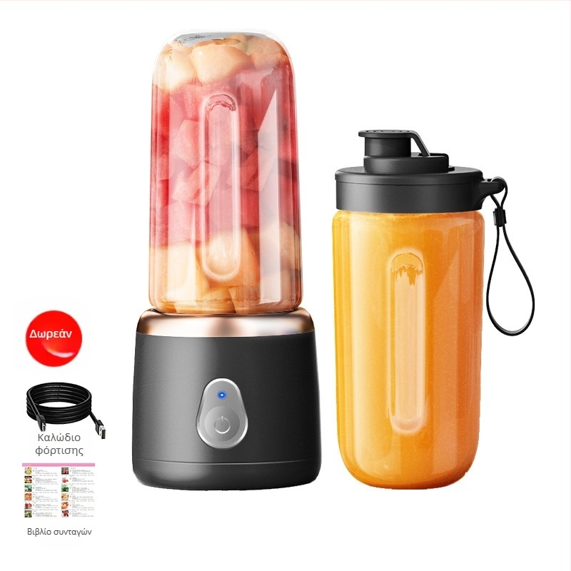 Ηλεκτρικός αποχυμωτής με κορδόνι, φορητό κύπελλο χυμού, μικρό μηχάνημα φρούτων και λαχανικών, μίξερ συμπληρωμάτων διατροφής, διασυνοριακά δώρα χονδρικής