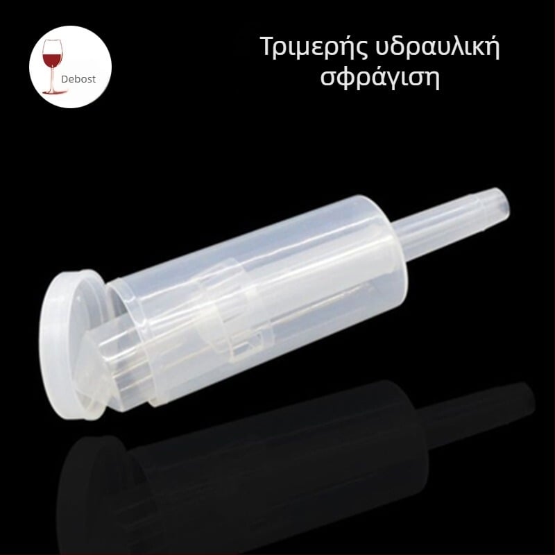 Τριπλής στεγανοποίησης με νερό, μονόδρομη βαλβίδα εξαγωγής δευτερογενούς ζύμωσης, σπιτική μπύρα κρασιού για δευτερογενή ζύμωση