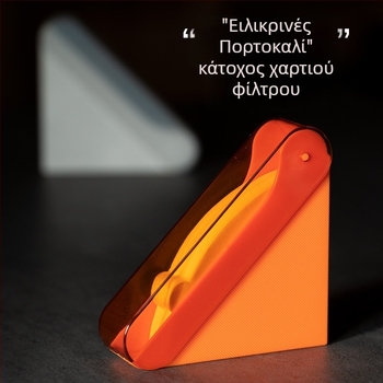 Δωρεάν αποστολή Ακρυλικό, ανθεκτικό στη σκόνη, πλυμένο στο χέρι, κουτί αποθήκευσης από χαρτί φίλτρου καφέ, κρεμαστό κουτί φίλτρου αυτιών v60 σε σχήμα βεντάλιας, γενικής χρήσης