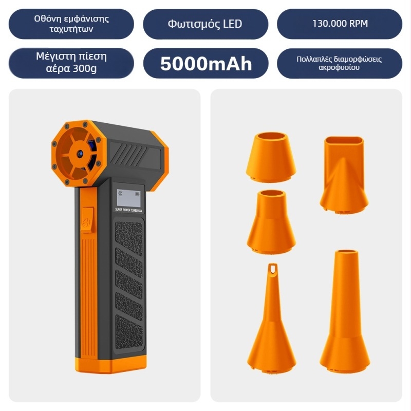 Νέο διασυνοριακό προϊόν 2025, ανεμιστήρας βίας, μικρο-τούρμπο ανεμιστήρας, υψηλής ταχύτητας, υπερτροφοδοτούμενος, στεγνωτήρας μαλλιών τυφώνα, συλλέκτης σκόνης