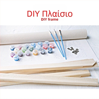 Ψηφιακή ελαιογραφία DIY Amazon Shopee Douyin Stitch Toy Story Ελαιογραφία Εργοστάσιο Χονδρική Dropshipping