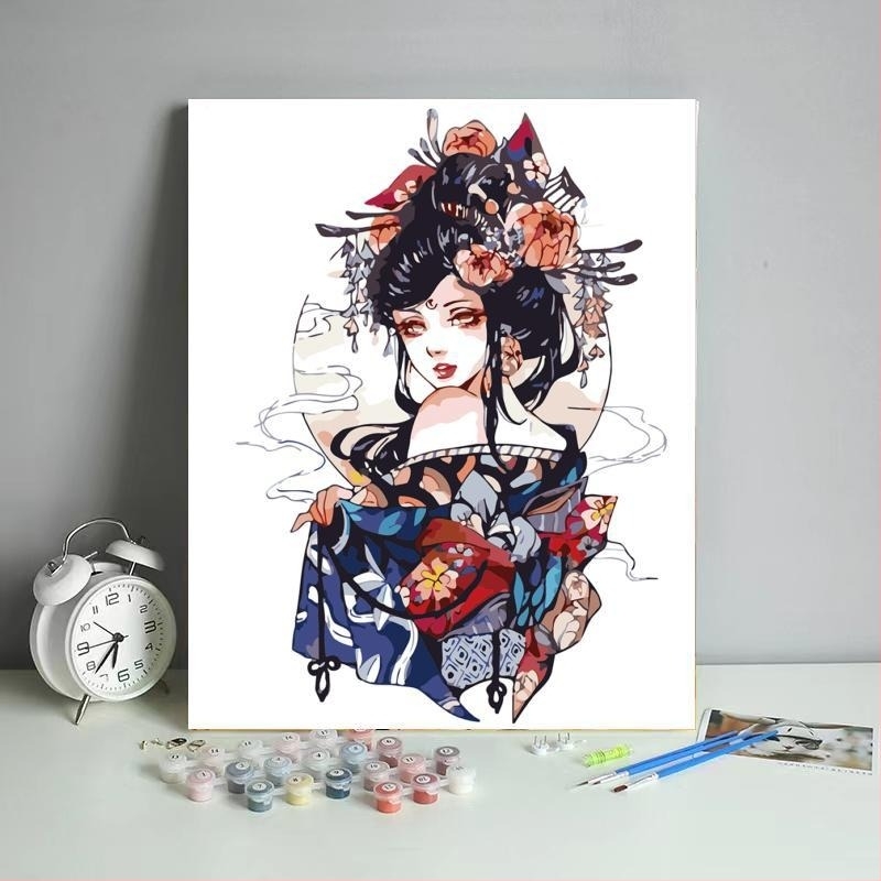 Ψηφιακή ελαιογραφία DIY Amazon Shopee Douyin Stitch Toy Story Ελαιογραφία Εργοστάσιο Χονδρική Dropshipping