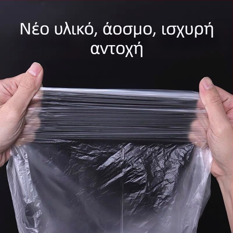 Μικρές σακούλες απορριμμάτων, 1000 τεμάχια, παχύρρευστες, λευκές, ειδικές για δωμάτια ξενοδοχείων, διαφανείς παχύρρευστες πλαστικές σακούλες απορριμμάτων, χονδρική