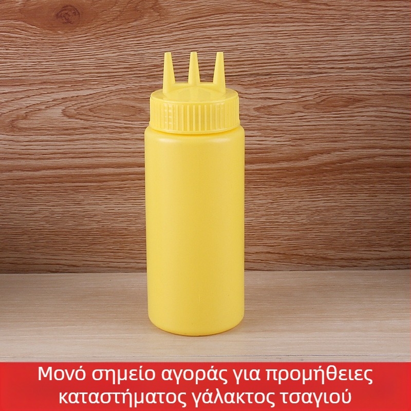 Μπουκάλι με τρεις τρύπες για σάλτσα ντομάτας Πλαστικό μπουκάλι σαλάτας Μπουκάλι με σάλτσα Μπουκάλι με σάλτσα Υψηλής ποιότητας μπουκάλι με σάλτσα Μπουκάλι με μαρμελάδα