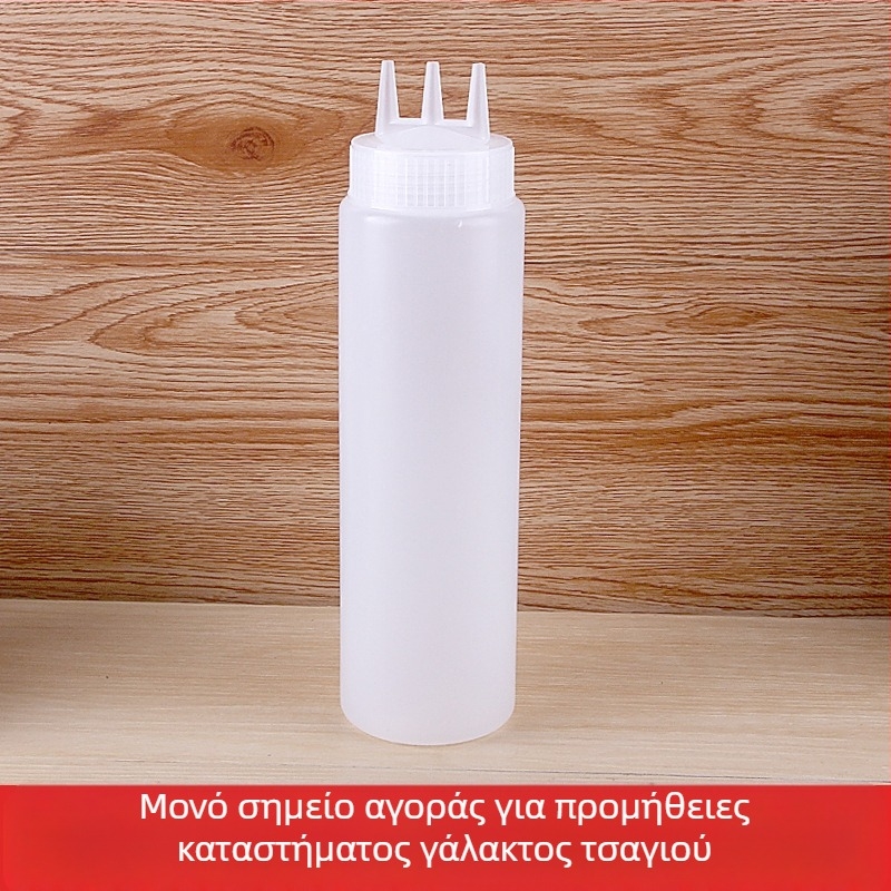 Μπουκάλι με τρεις τρύπες για σάλτσα ντομάτας Πλαστικό μπουκάλι σαλάτας Μπουκάλι με σάλτσα Μπουκάλι με σάλτσα Υψηλής ποιότητας μπουκάλι με σάλτσα Μπουκάλι με μαρμελάδα