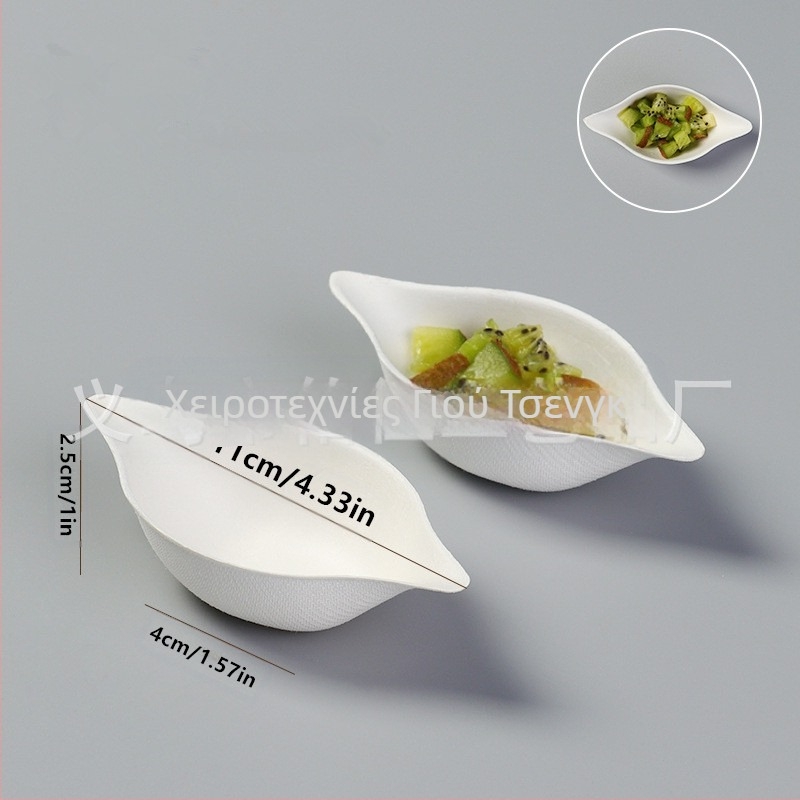 Διασπώμενο πιάτο μιας χρήσης για ντιπ, πιάτο καρυκευμάτων, μικρό πιάτο, πιάτο μιας χρήσης για σάλτσα σόγιας, εμπορικό πιάτο ντιπ