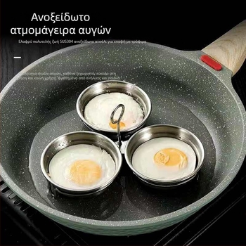 304 ανοξείδωτο ατσάλι ατμομάγειρας αυγών, καλούπι ατμού αυγών οικιακής χρήσης, εργαλείο ποσέ αυγών, καλούπι βραστού αυγού, αγάπη για την κουζίνα αυγών