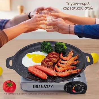 Temu Xiyin Amazon Cross-Border Μεγάλο ταψί ψησίματος με σχέδια, τηγάνι για μοσχάρι, τηγάνι για μπριζόλες, τηγάνι ψησίματος από χυτοσίδηρο