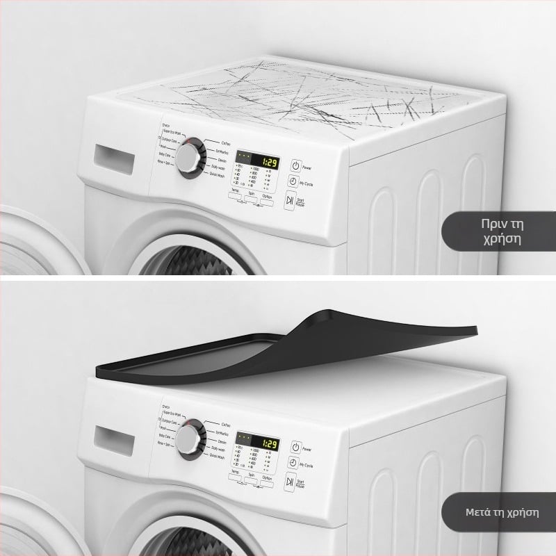 Νέο προστατευτικό υπόστρωμα σιλικόνης για πλυντήρια ρούχων σε διασυνοριακό επίπεδο, επάνω υπόστρωμα αποθήκευσης πλυντηρίου ρούχων, χαλάκι πλυντηρίου ρούχων