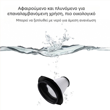 Κατάλληλο για αξεσουάρ ηλεκτρικής σκούπας Supor, στοιχείο φίλτρου VCS59A-C1, πλενόμενο φίλτρο HEPA
