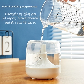 Υγραντήρας αέρα διασυνοριακός μίνι υγραντήρας οικιακής χρήσης υπνοδωμάτιο μικρό μηχάνημα αρωματοθεραπείας επιφάνεια εργασίας σίγαση οροφής φωτιστικό κοιτώνα