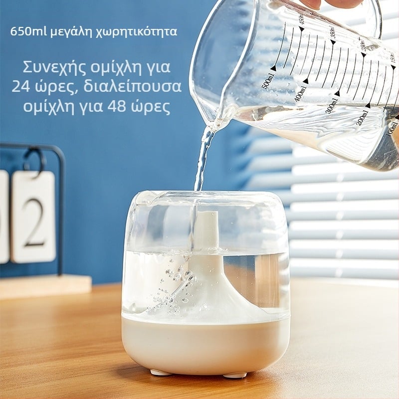 Υγραντήρας αέρα διασυνοριακός μίνι υγραντήρας οικιακής χρήσης υπνοδωμάτιο μικρό μηχάνημα αρωματοθεραπείας επιφάνεια εργασίας σίγαση οροφής φωτιστικό κοιτώνα