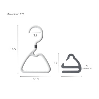 Άμεση Προμήθεια Εργοστασίου 1361 Ντουλάπα Ράφι Αποθήκευσης Ζώνης Ράφι Αποθήκευσης Ζώνης Μεταξωτό Κασκόλ Γάντζος Κρεμάστρα Ζώνης Τεχνούργημα 9 Γάντζοι