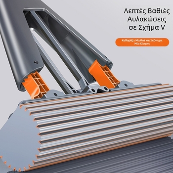 Jia Helper Collodion Mop Οικιακή Μονή Σφουγγαρίστρα Καθαρή Απορροφητική Σφουγγαρίστρα 2025 Νέα Πτυσσόμενη Σφουγγαρίστρα Δαπέδου Collodion Mop
