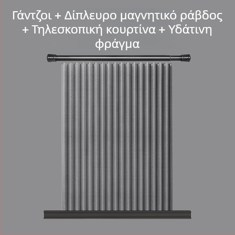 Πτυσσόμενη μαγνητική κουρτίνα ντους κουρτίνα πόρτας μπάνιου τουαλέτα αόρατη κουρτίνα διαχωρισμού αδιάβροχη μουχλιασμένη εργοστάσιο απευθείας πωλήσεις