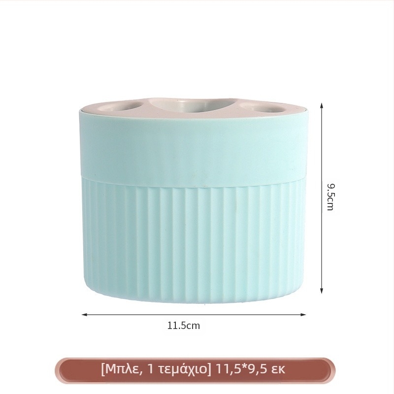 Ράφι οδοντόβουρτσας οικιακής τουαλέτας, βάζο αποθήκευσης οδοντόκρεμας, ηλεκτρικό κουτί αποθήκευσης οδοντόβουρτσας, λαβές οδοντόβουρτσας χωρίς τρύπες για ζευγάρια