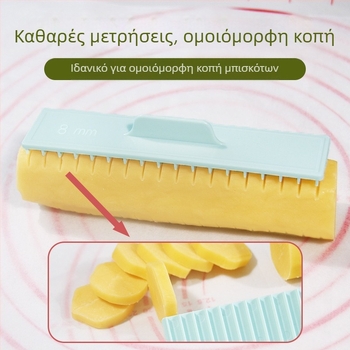 Χάρακας μέτρησης μπισκότων, κόπτης μπισκότων, ελεγκτής ρολού κέικ, χοντρός χάρακας οικιακής ζαχαροπλαστικής, εργαλείο χοντρό κοπής