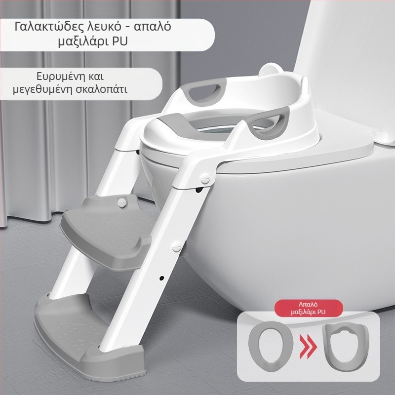 Παιδικό κάθισμα τουαλέτας τύπου σκάλας για αγόρια και κορίτσια, πτυσσόμενο πλαίσιο, κάθισμα τουαλέτας, ουρητήριο μωρού