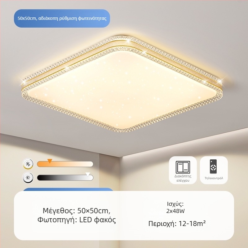 Φωτιστικό οροφής LED, απλό μοντέρνο φωτιστικό σαλονιού, στρογγυλό δωμάτιο, γραφείο, μπαλκόνι, διάδρομο, νέο φωτιστικό