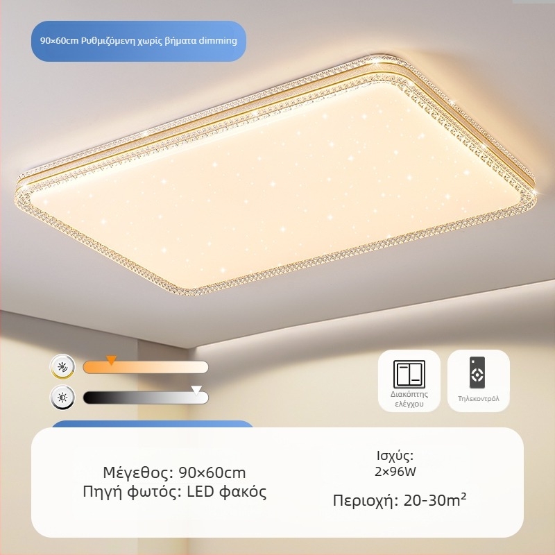 Φωτιστικό οροφής LED, απλό μοντέρνο φωτιστικό σαλονιού, στρογγυλό δωμάτιο, γραφείο, μπαλκόνι, διάδρομο, νέο φωτιστικό