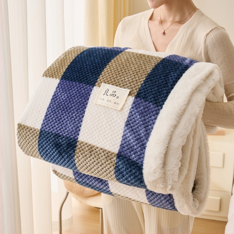 Κουβέρτα από φλις σε διασυνοριακό χρώμα με παχύρρευστο φλις, κουβέρτα για μεσημεριανό διάλειμμα, κουβέρτα για χειμερινό υπνάκο, κουβέρτα για καναπέ, κουβέρτα γραφείου