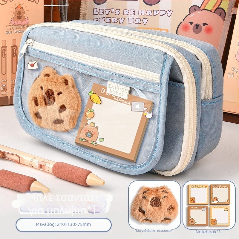 Κασετίνα Capi Bar Γυναικεία Υψηλής Αξίας Yan Μεγάλης Χωρητικότητας Τσάντα Χαρτικών για Κορίτσια Δημοτικού Σχολείου Κασετίνα για Αγόρια Γυμνασίου