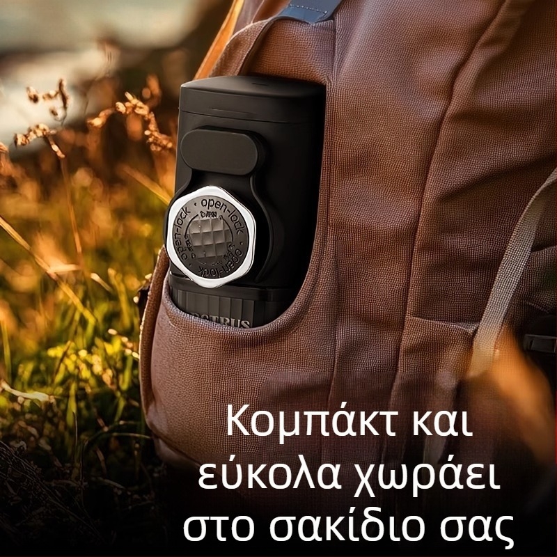 Χειροκίνητη μηχανή καφέ για διασυνοριακή χρήση, ημιαυτόματη πνευματική μηχανή καφέ εσπρέσο, φορητή μηχανή καφέ για ταξίδια εξωτερικού χώρου