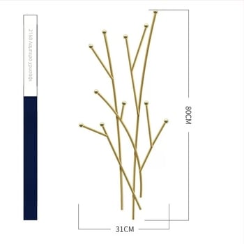 Πολυτελής κρεμάστρα Nordic Entry για παλτό, δημιουργική κρεμάστρα τοίχου μπάνιου, απλή κρεμάστρα υπνοδωματίου για σαλόνι