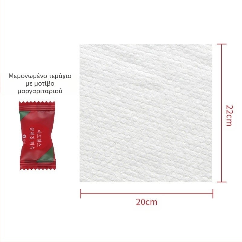 Πετσέτα προσώπου συμπιεσμένης πετσέτας γυναικών βαμβακερή, φορητή, απευθείας πώληση από εργοστάσιο, για ταξίδια μίας χρήσης