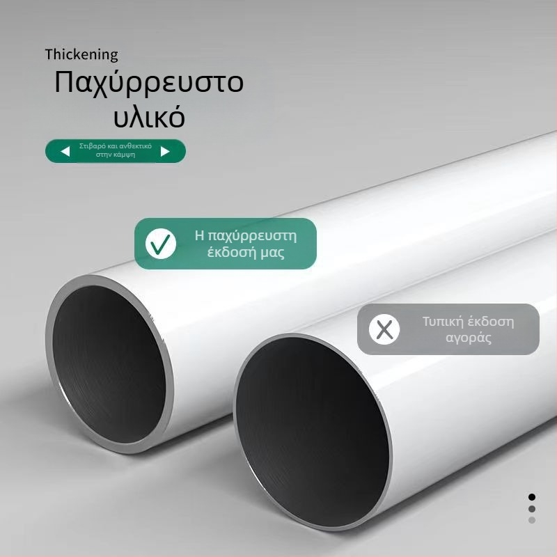 Τηλεσκοπική ράβδος χωρίς διάτρηση Ράβδος κρεμάστρας ρούχων Ράβδος τουαλέτας μπάνιου Ράβδος κουρτίνας ντους Ράβδος κουρτίνας Ράβδος στήριξης ντουλάπας υπνοδωματίου