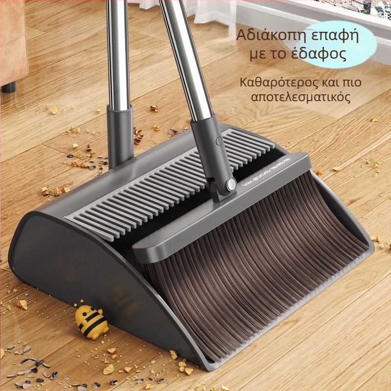 Σκούπα Φαράσι Οικιακής Χρήσης 2025 Νέα Σκούπα Σκουπίσματος Συνδυασμός Φτυαριού Σκουπιδιών Τεχνούργημα Χωρίς Τρίχες