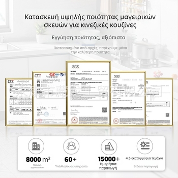 Maifan πέτρινο αντικολλητικό τηγάνι επαγωγική κουζίνα αερίου κουζίνα γενικής χρήσης μαγειρέματος χωρίς καπνό οικιακό σίδερο με επίπεδη βάση χονδρικής