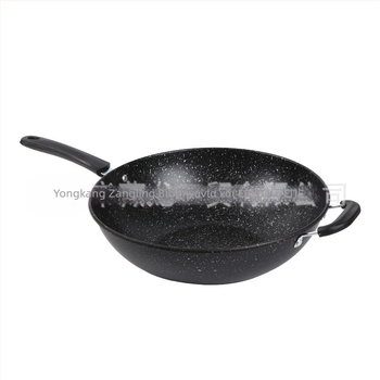 Maifan πέτρινο αντικολλητικό τηγάνι επαγωγική κουζίνα αερίου κουζίνα γενικής χρήσης μαγειρέματος χωρίς καπνό οικιακό σίδερο με επίπεδη βάση χονδρικής