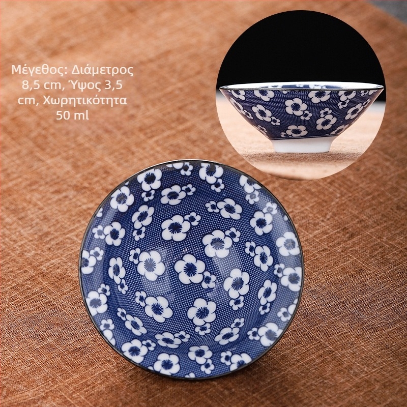 Μπλε και άσπρο πορσελάνινο φλιτζάνι τσαγιού κεραμικό kung fu μικρό φλιτζάνι τσαγιού μονό φλιτζάνι κύριο φλιτζάνι σετ τσαγιού φλιτζάνι τσαγιού κοστούμι μπολ τσαγιού φλιτζάνι τσαγιού