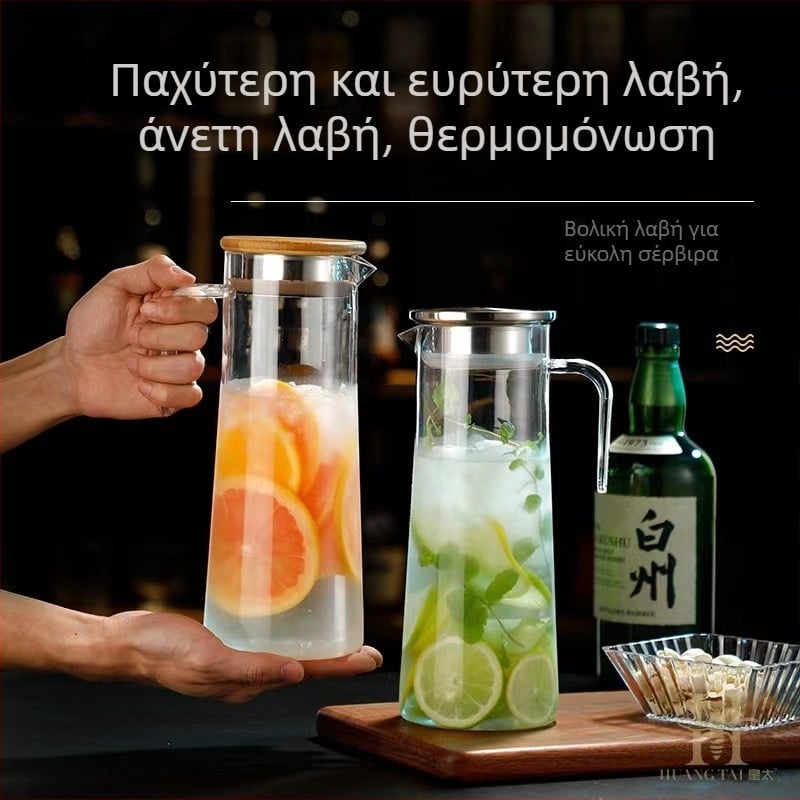 Ακρυλικό πλαστικό κρύο βραστήρα εστιατόριο βραστήρα εστιατόριο μπαρ μπύρα γλάστρα λουλούδι τσαγιέρα καράφα PC χυμός δοχείο