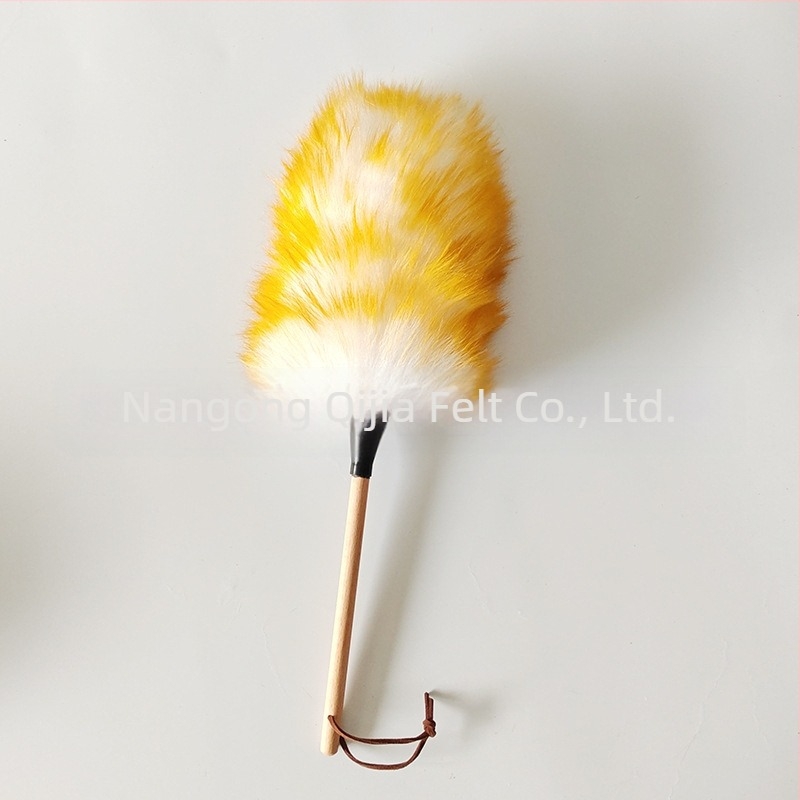 Ο κατασκευαστής ξεσκονόπανων μαλλιού παρέχει πολύχρωμη αντιστατική σκονόπανο, ανασυρόμενο κοντάρι, σκούπα οικιακής χρήσης για αυτοκίνητα