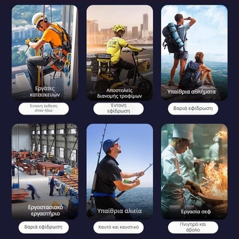 Νέος ανεμιστήρας μέσης υψηλής ταχύτητας του 2025 για εξωτερικές εργασίες, φορητός ανεμιστήρας μέσης με φόρτιση USB και μεγάλη διάρκεια ζωής μπαταρίας