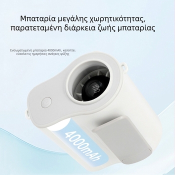 Νέος ανεμιστήρας μέσης υψηλής ταχύτητας του 2025 για εξωτερικές εργασίες, φορητός ανεμιστήρας μέσης με φόρτιση USB και μεγάλη διάρκεια ζωής μπαταρίας