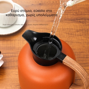 Τσαγιέρα κενού αέρος διπλής στρώσης θερμομόνωσης αντι-εγκαύματα θερμός μεγάλης χωρητικότητας μπουκάλι διατήρησης θερμότητας υψηλής ποιότητας δώρα