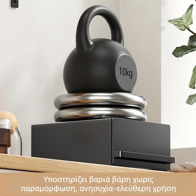 Ράφι αποθήκευσης καφετιέρας κουζίνας, πολυλειτουργική βάση αποθήκευσης βραστήρα, συρόμενο φακελάκι τσαγιού, κουτί αποθήκευσης καφέ με κάψουλες