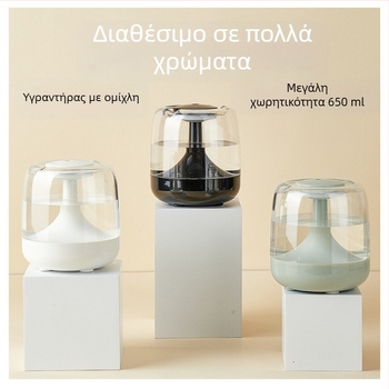 Διασυνοριακός κατασκευαστής πολύχρωμος υγραντήρας υπνοδωματίου μικρή επιφάνεια εργασίας σιωπηλή κοιτώνα αέρα ατμόσφαιρα φως ενυδατική μηχανή αρωματοθεραπείας