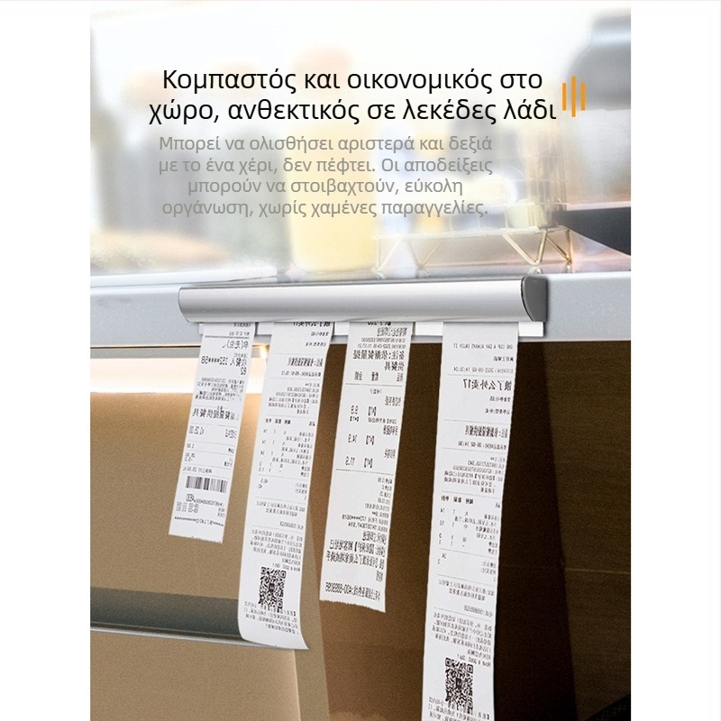 Μικρό κλιπ εισιτηρίου πίσω, λίστα καρτών κουζίνας, ένθετο εστιατορίου, θήκη εισιτηρίου με μονό κλιπ από κράμα αλουμινίου, μονό κλιπ κουζίνας