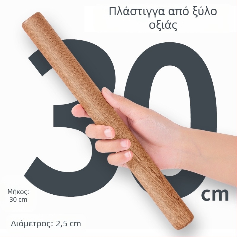 Πλάστης από μασίφ ξύλο με επιμήκυνση δέρματος ζυμαρικών, ειδικός κύλινδρος ψησίματος, πιέζοντας πίσσα, πλάστης για οικιακά νουντλς