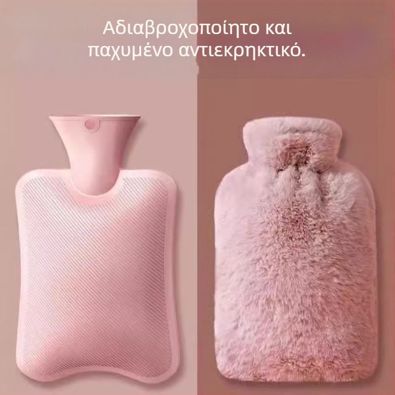 Λούτρινη σακούλα ζεστού νερού γεμίζοντας νερό ζεστή κοιλιά σακούλα ζεστού νερού γεμίζοντας νερό χαριτωμένο κινούμενο σχέδιο ζεστό κρεβάτι ζεστή μέση αντιεκρηκτική pvc ζεστά χέρια