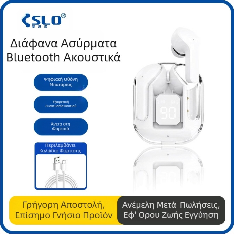 Ασύρματα ακουστικά Bluetooth Saino κατάλληλα για φόρτιση 16Promax Apple 15Pro Huawei Oppo Xiaomi Typec