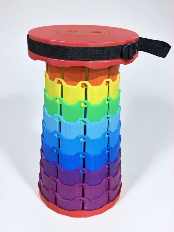 Εξωτερικό αναδιπλούμενο σκαμπό, πτυσσόμενο σκαμπό, φορητό σκαμπό, ρυθμιζόμενο ουρά ταξιδιού, αναδιπλούμενη καρέκλα, νυχτερινή αγορά, σκαμπό ανύψωσης