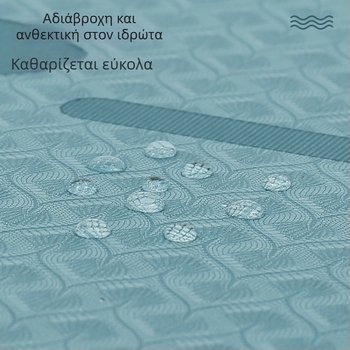 Στρώμα γιόγκα με δωρεάν αποστολή, TPE διευρυμένο 80cm, αντιολισθητικό για αρχάριους, για γυμναστική, γιόγκα στο σπίτι, 0,6mm