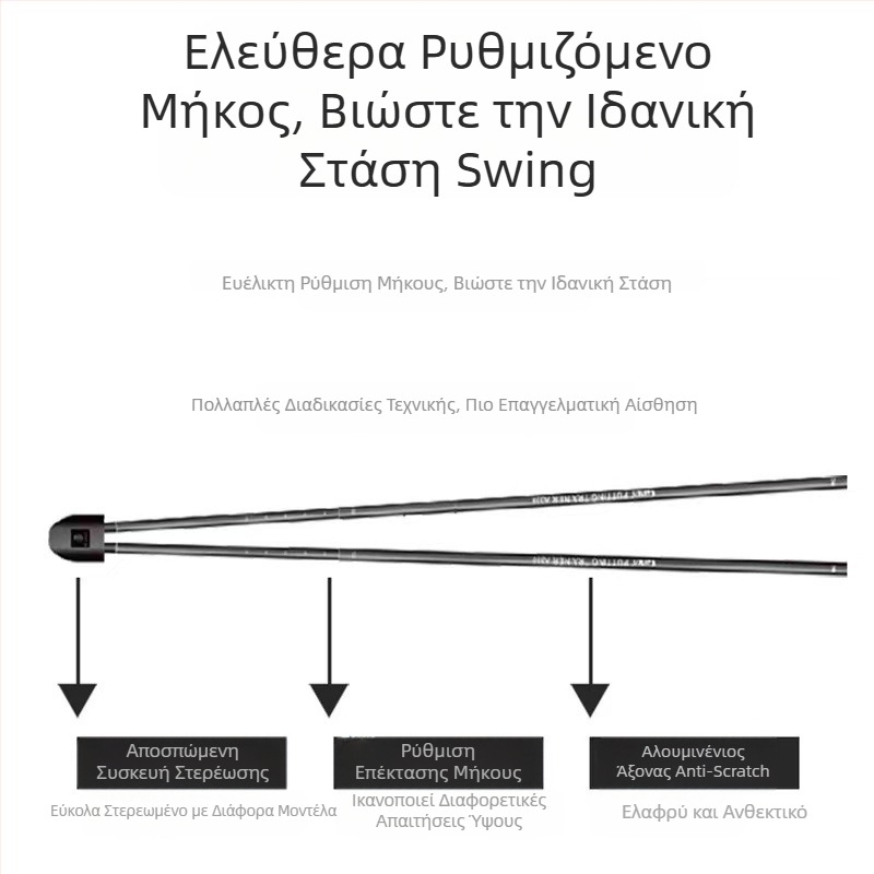 Εργοστάσιο Νέου Διασυνοριακού Φορητού Αξεσουάρ Βοηθητικού Εξοπλισμού Γκολφ για Αθλήματα Putter Χονδρική