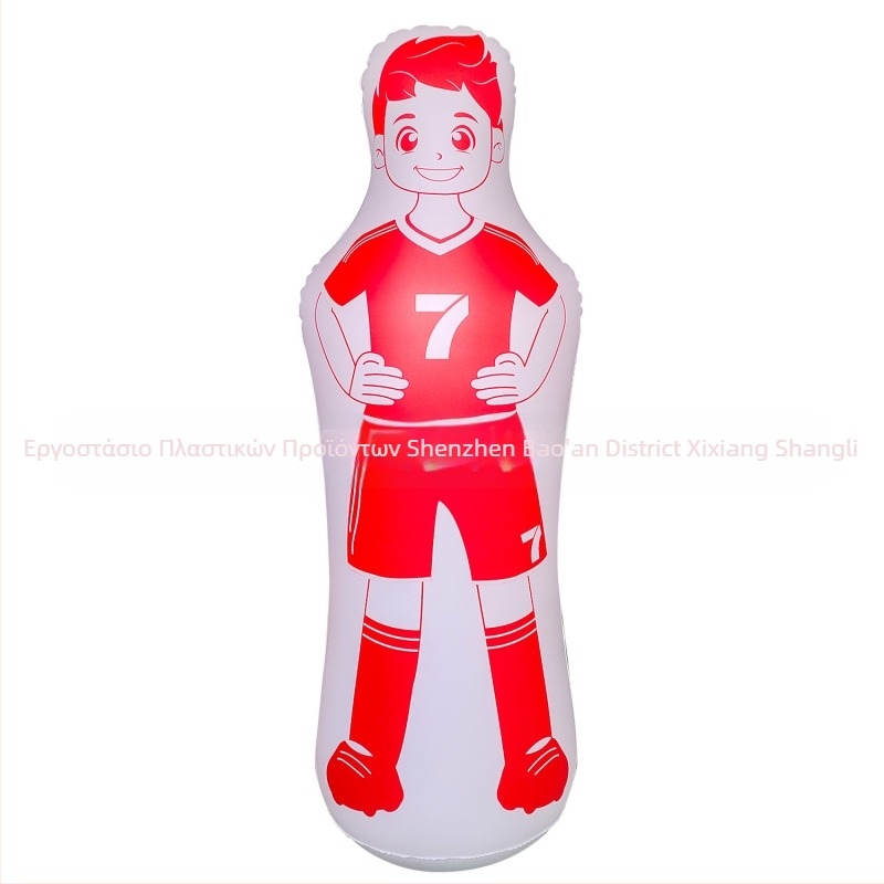 Φουσκωτή κολόνα απεργίας από PVC για παιδιά, παιχνίδι απεργίας με ποτήρι, φουσκωτό ανθρώπινο τοίχο, στηρίγματα εμποδίων, σάκος του μποξ, σακούλα με άμμο