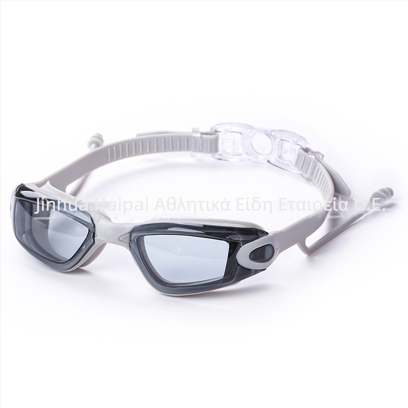 Διασυνοριακά γυαλιά κολύμβησης υψηλής ευκρίνειας για ενήλικες, αντιθαμβωτικά γυαλιά κολύμβησης χονδρικής για άνδρες και γυναίκες, αδιάβροχα γυαλιά κολύμβησης σιλικόνης σε κουτί